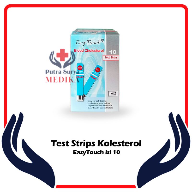 Strip Easy Touch Cholesterol | Cek Kolesterol