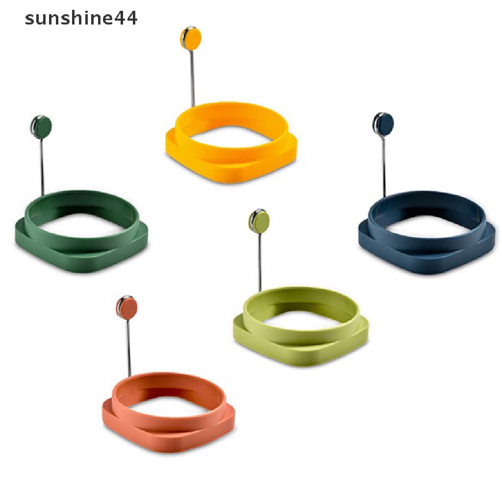 Sunshine Cetakan Pancake / Telur Bentuk Cincin Bahan Silikon