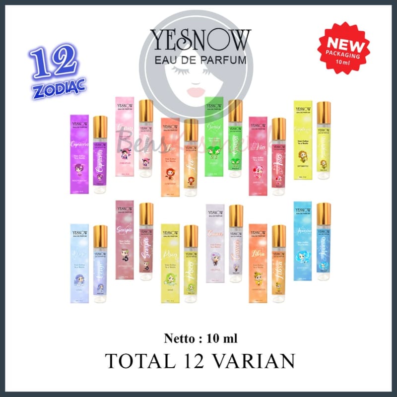 YESNOW 10ml -Parfum Zodiak Roll On - 10 ml