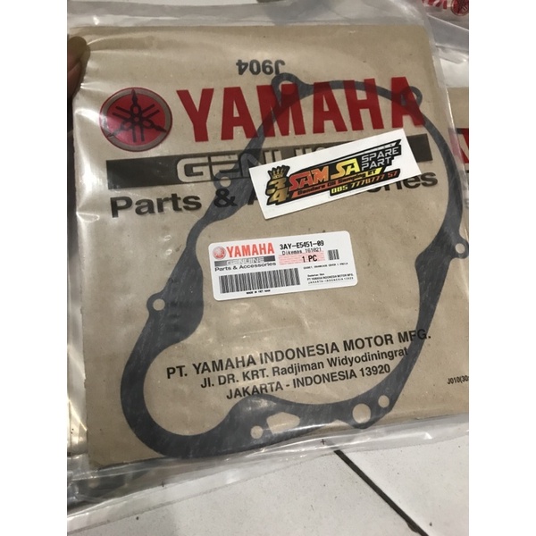 Packing Bak kopling/Blok Kanan Fiz R Original