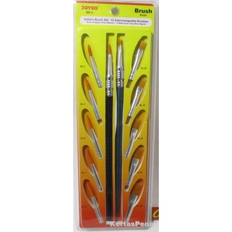 

Cantik Kuas Lukis / Kuas Cat Air / Brush Set / Joyko / Br-02 Murah