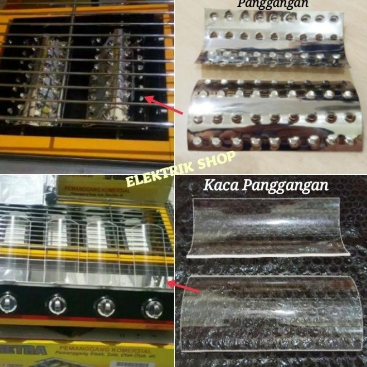 Promo tajir--PLAT KACA PANGGANGAN KOMPOR PANGGANG / PLAT PENGGANTI KACA PANGGANGAN / KACA PANGGANGAN