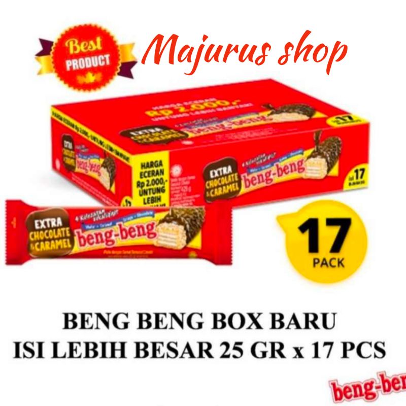 

Beng beng Reguler Wafer @25g isi 17pcs