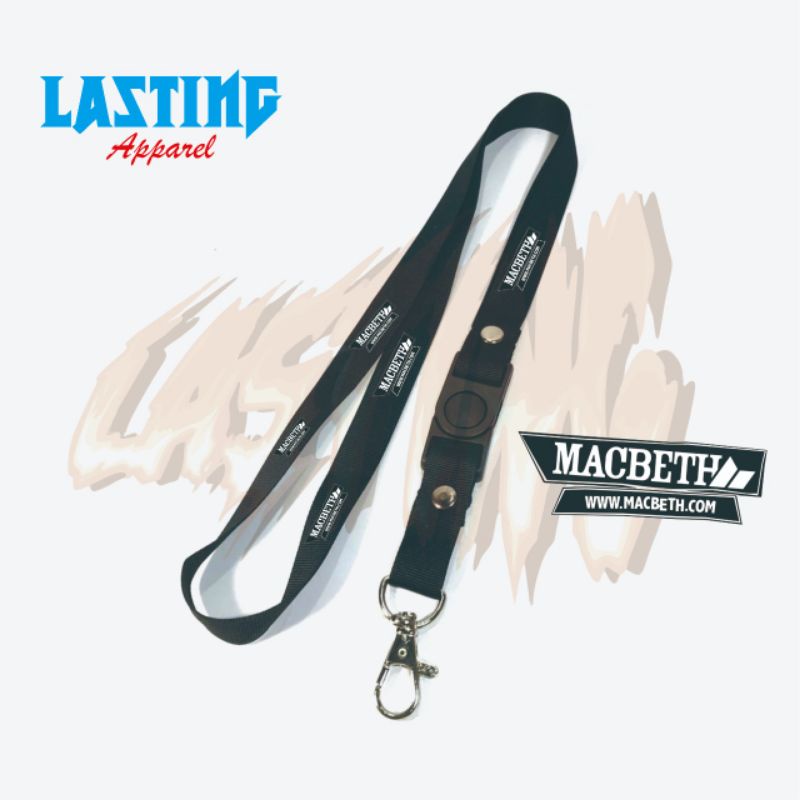 

Lanyard MACBETH / Distro / KARTUN GANTUNGAN KUNCI/GANTUNGAN ID CARD/GANTUNGAN POD Best seller / Bisa COD