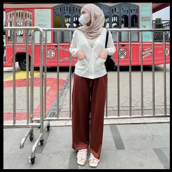 Cerys Pants Kulot tali Jersey (KIM)