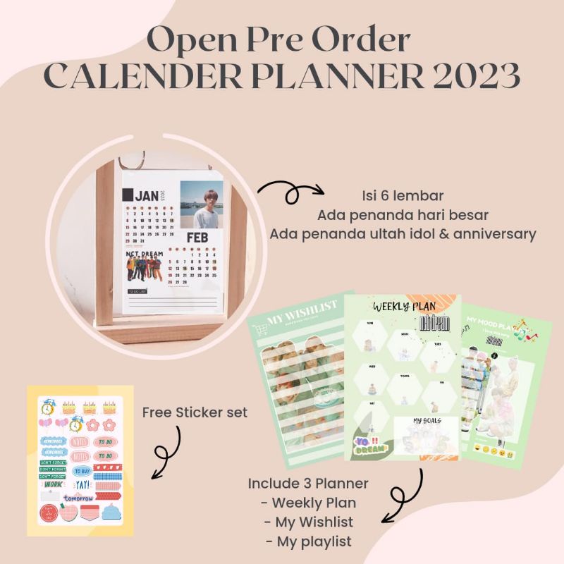 

Kalender Aesthetic KPOP CUSTOM