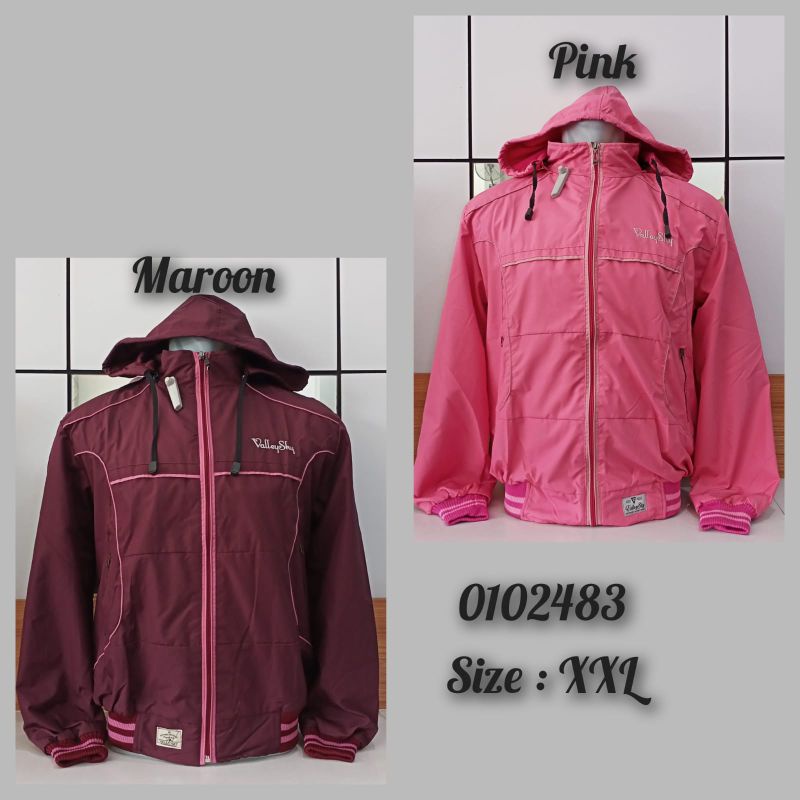 Valley sky jacket parasut/Hoodie wanita jacket