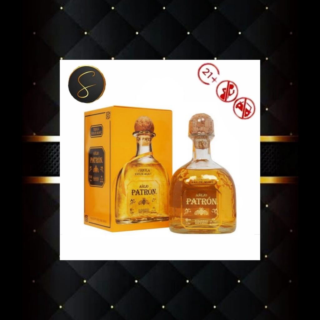 PATRON TEQUILA ANEJO 1 LTR ( 1000ML)