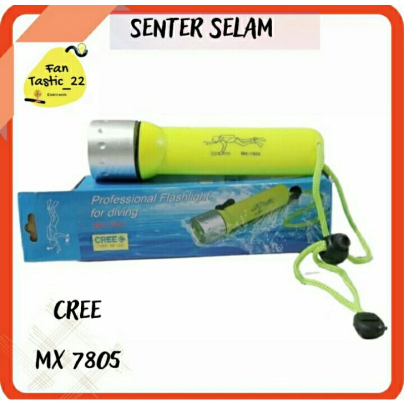 Terbaru Senter Selam super terang Mx-7805 Murah