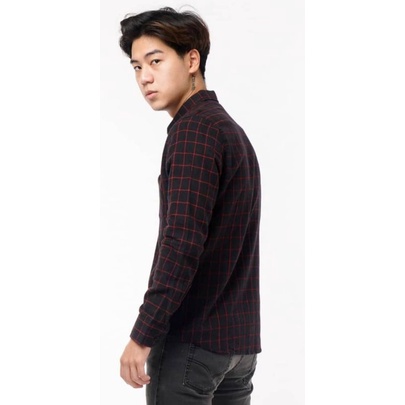 VOVAY KEMEJA FLANEL PRIA LENGAN PANJANG CASUAL / KEMEJA PRIA LENGAN PANJANG KOTAK KOTAK / BAJU KEMEJA FLANEL DEWASA BIG SIZE M L XL XXL XXXL