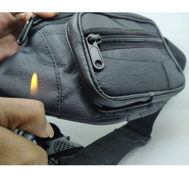 New Sale Tas Selempang Pria Kulit Tas Kulit Pria Waist Bag Pria Original