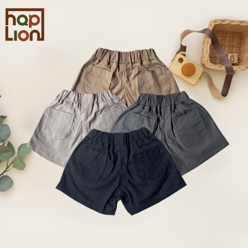 Hotpants Pendek Chinos Kenzie Unisex 1 - 6 Tahun | Haplion Kidswear