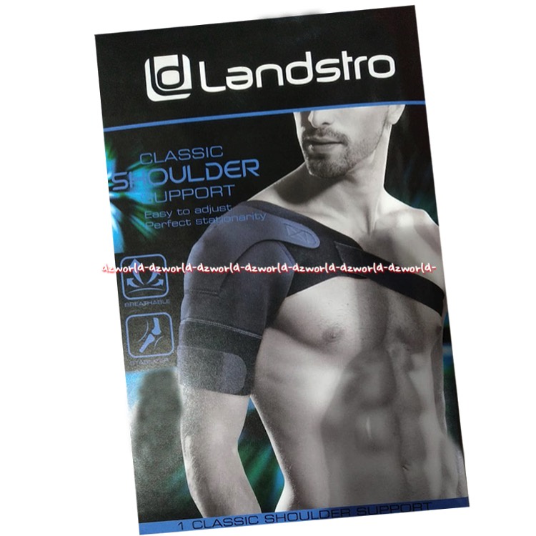 Landstro Classic Shoulder Support Alat  Penyangga Untuk Bahu Cedera Pelindung Bahu Land Stro Alat Kesehatan