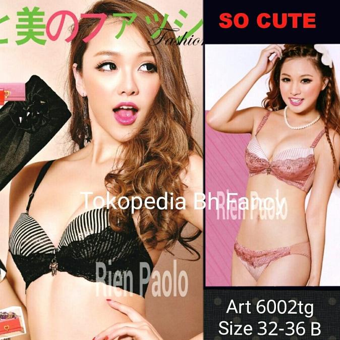 Bra Set Sexy Wanita Bh Fancy Rien Paolo Kawat Model Korea Lucu