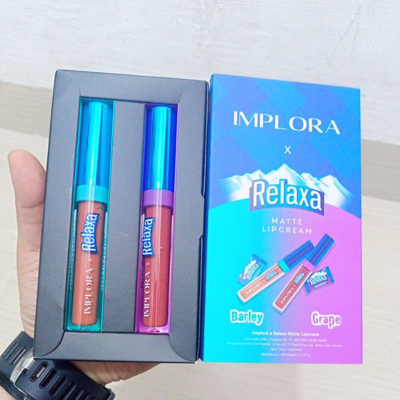 Lip Cream Implora Relaxa