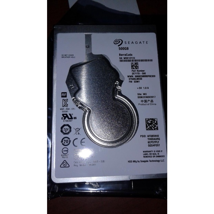 NEW HARD DISK LAPTOP 2.5 500GB HD HARDISK NOTEBOOK BARU 500 GB GARANSI