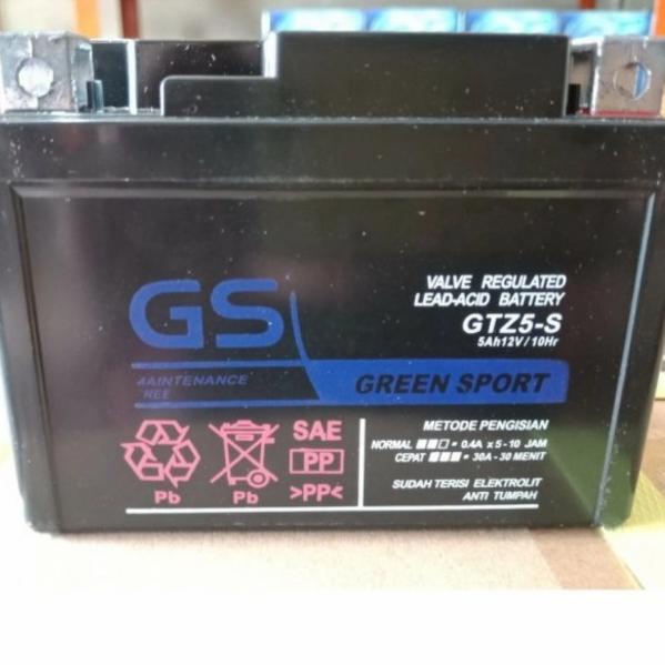 Aki Motor Aki Gs Greensport Gtz5S Original