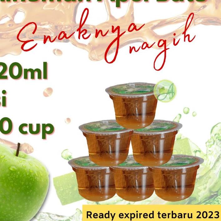 

✨Grosir✨ Sari Apel 120ml isi 40 cups 