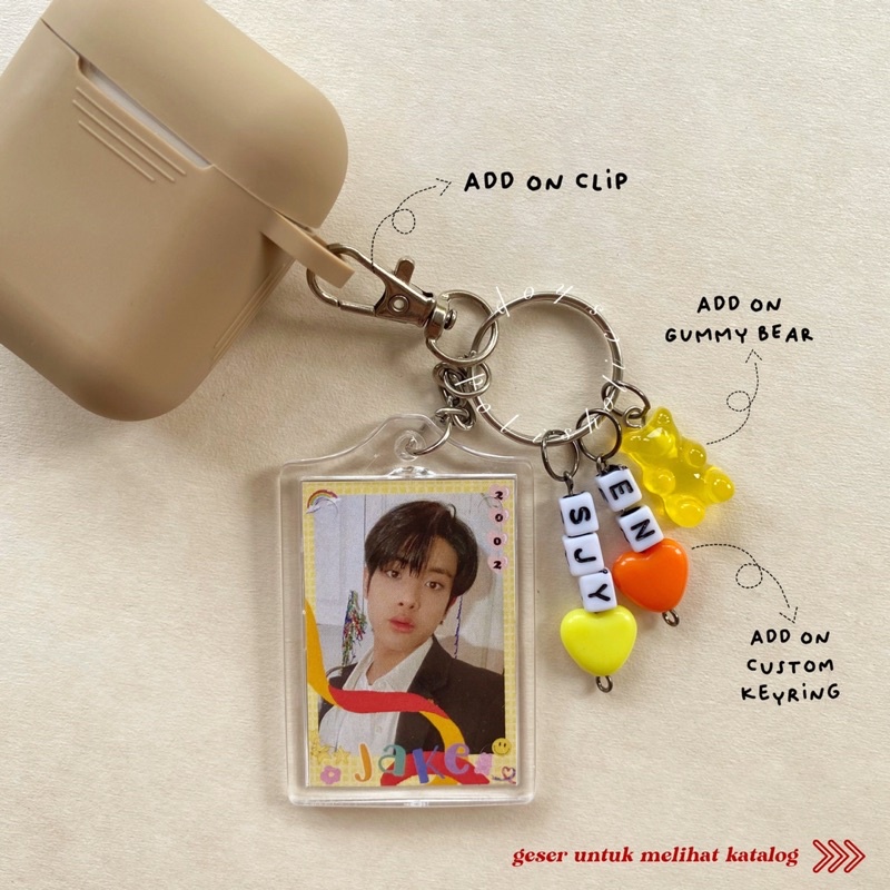 [READY] ENHYPEN Acrylic Keychain Candy Keyring / Gantungan Kunci Akrilik KPOP