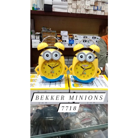jam bekker - jam weker - jam beker minion