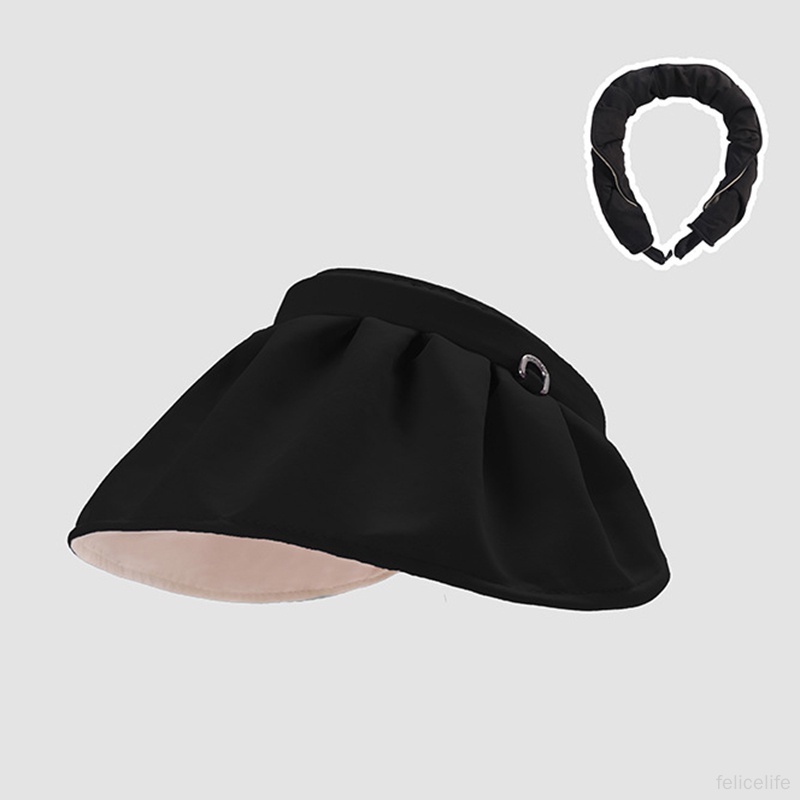 Topi Pelindung UV Matahari Bahan Breathable Untuk Wanita