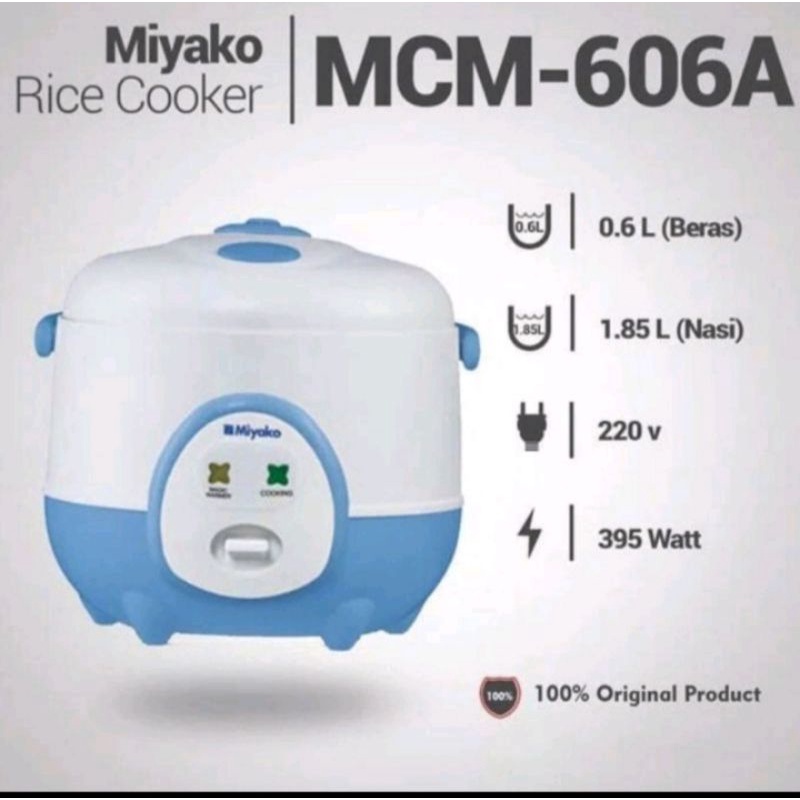 MAGIC COM MIYAKO 0,6LITER MCM606A