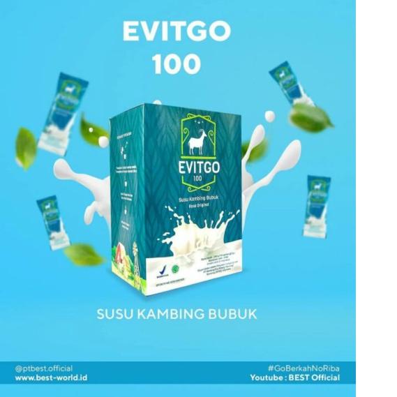 

READY ✅EVITGOO 100 SUSU KAMBING / ORIGINAL NEW FORMULA/ 1 BOX ISI 10 SACHET|SQ6