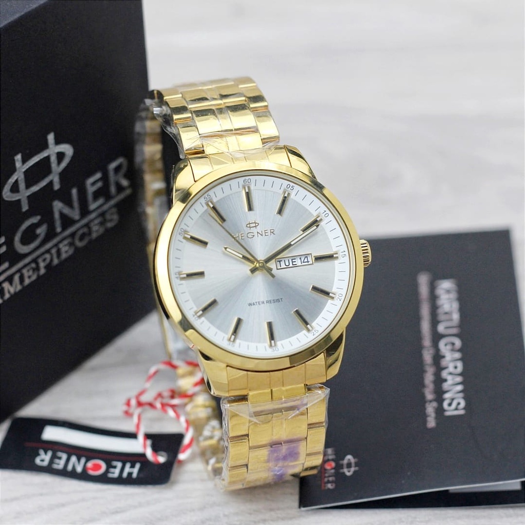 JAM TANGAN PRIA HEGNER 1288M 1288 ORIGINAL