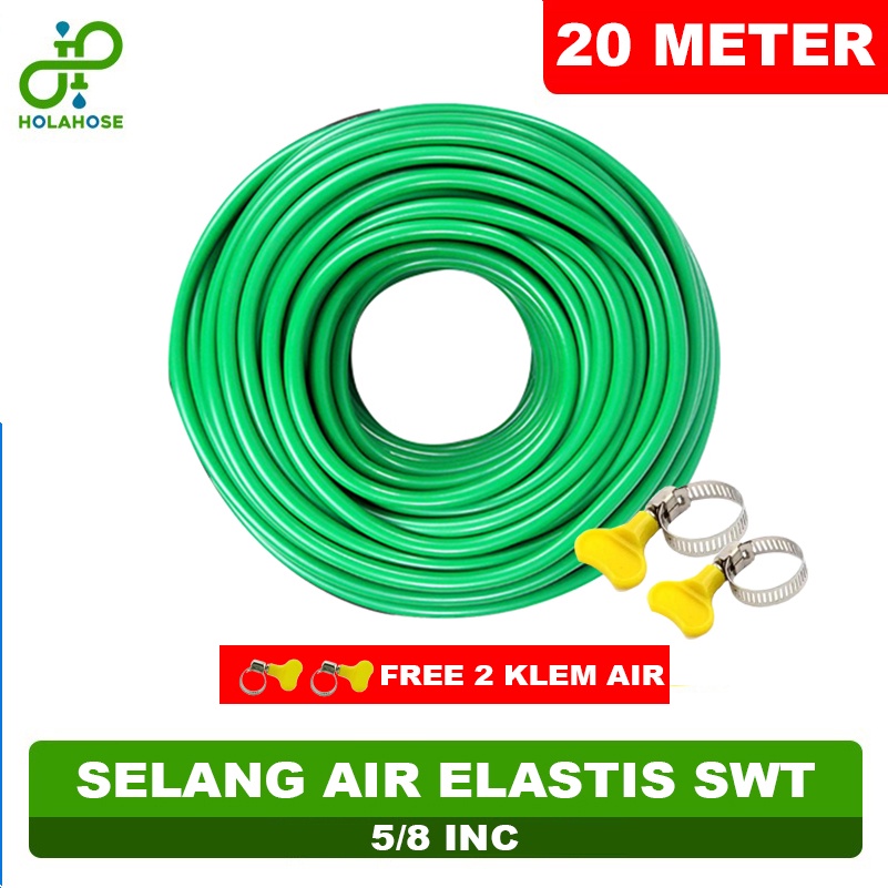 HOLA Selang Air  20 Meter / Selang Air  5/8 20 Meter / Selang Dop  / selang air 20 meter / Selang Ai