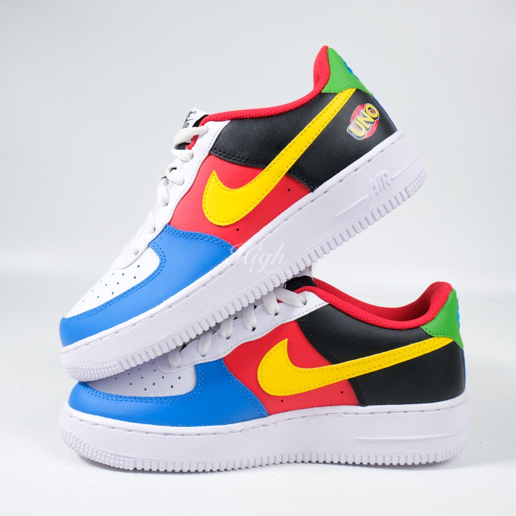 Nike Air Force 1 Low QS Uno (GS) DO6634-100 100% Authentic