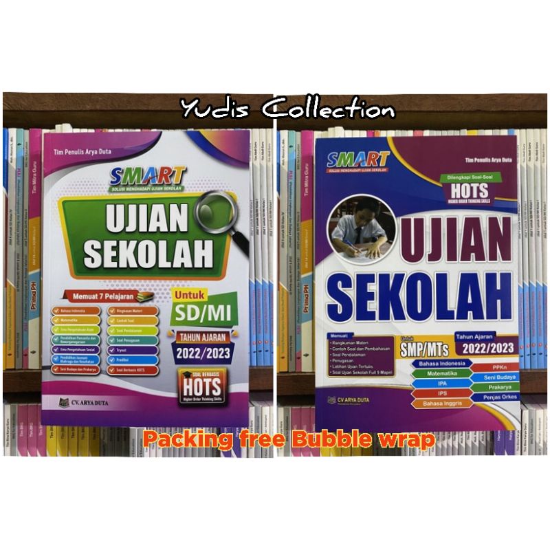 SMART UJIAN SEKOLAH SD & SMP 2022-2023 Plus Kunci Jawaban