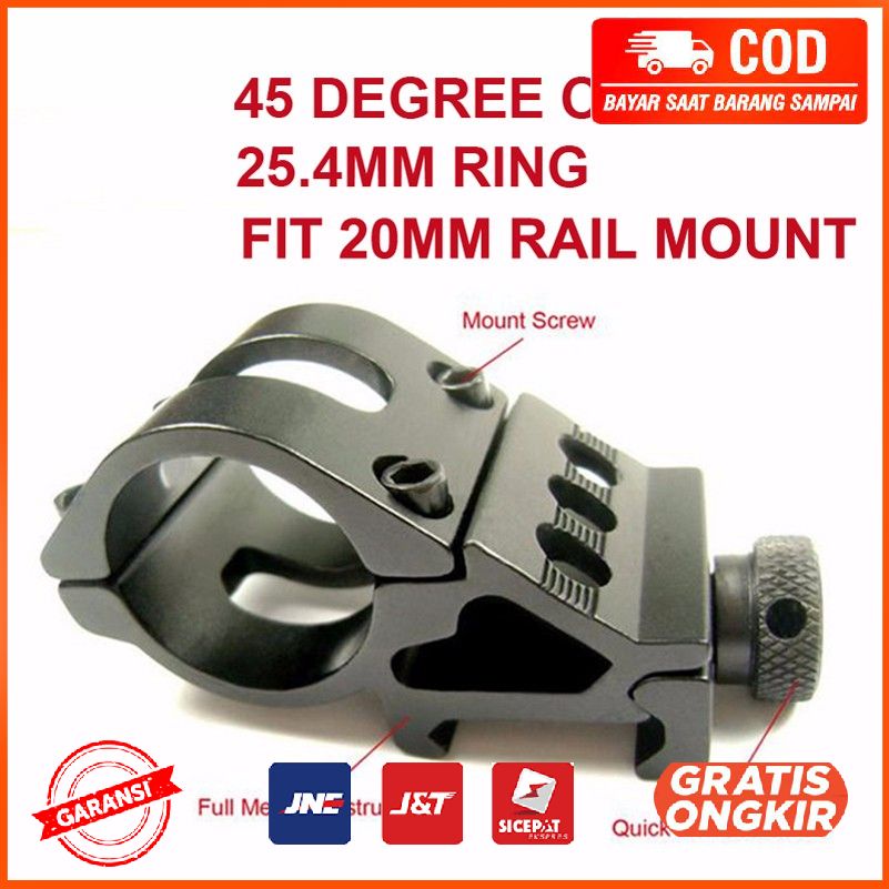 Mount Holder Senter 25.4mm - HS-FM001