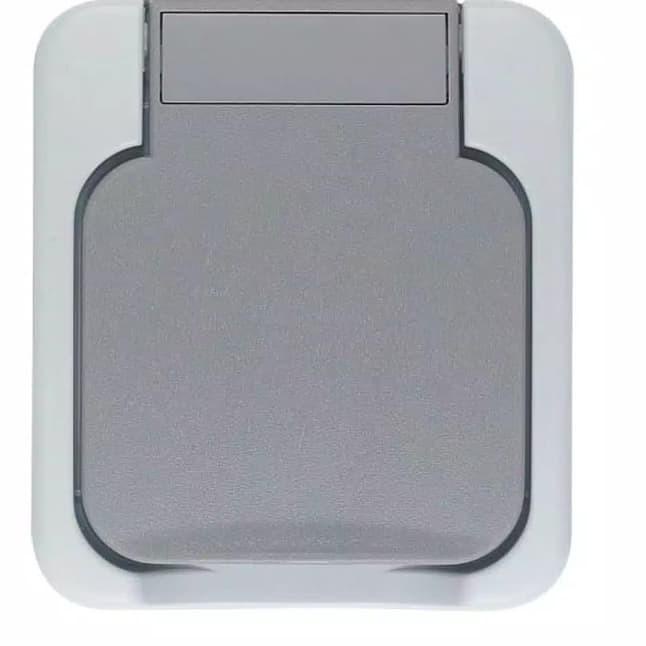 Diskon sekarang--STOP KONTAK TUTUP WEATHERPROOF BROCO ATLANTIC/ BROCO STOP KONTAK ATLANTIC OB OUTDOO