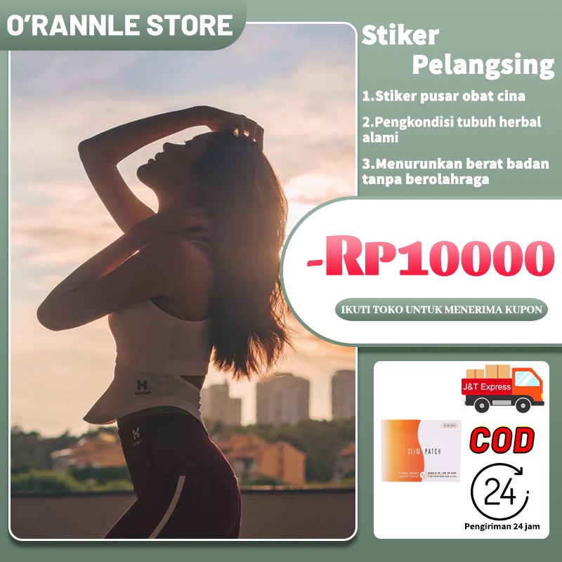 【O'RANLLE】ORIGINAL KOYO PELANGSING SLIM PATCH Pembakar Lemak Obat Pelangsing Badan 10PCS Stiker Pusar Obat Cina Patch Pelangsing Detox Penurunan