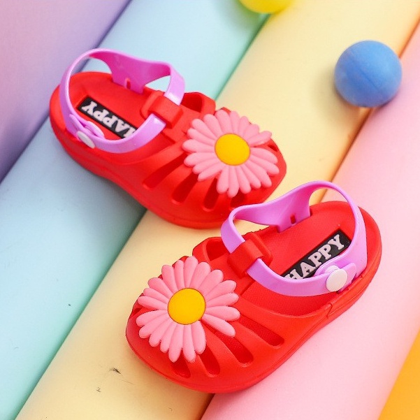 Chubby Glory SH2146 Sandal sepatu anak bayi / sendal bapao / sendal anak perempuan Slip On / Sandal Anak Jelly/Sandal Anak Perempuan Bahan Karet Model Lucu/ Sandal Anak Anak Sol Lembut /lembut Import bahan karet