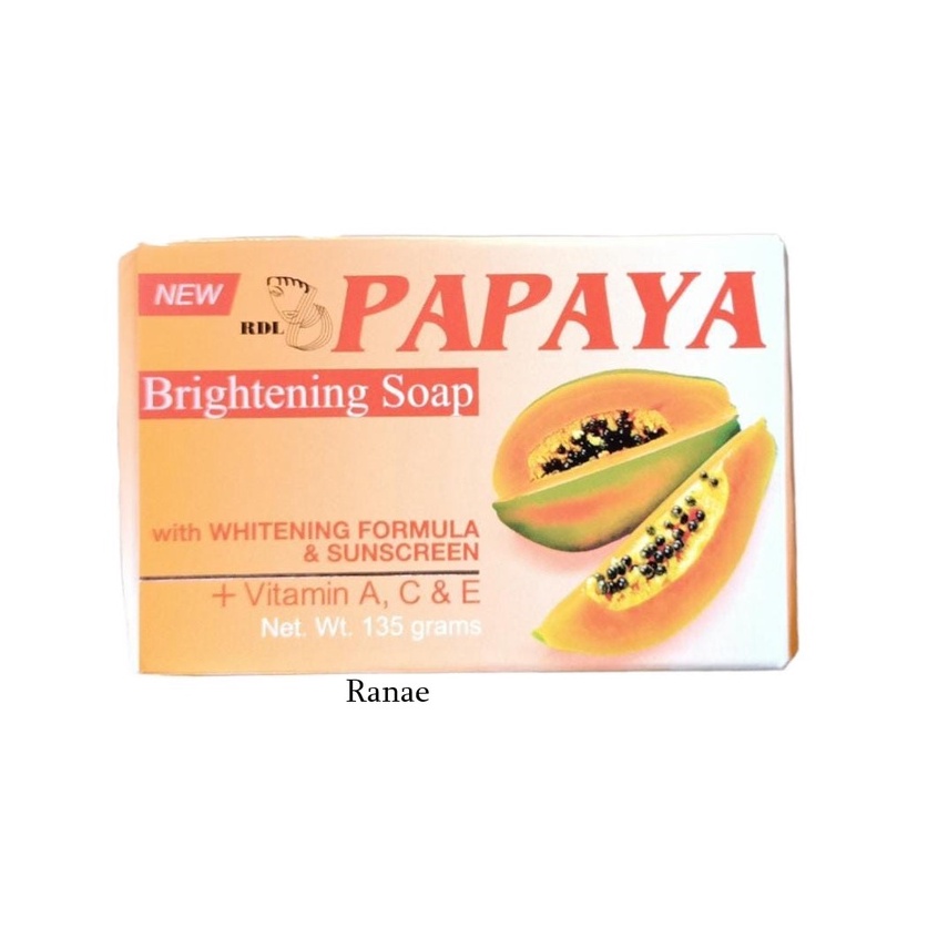 Sabun Pepaya RDL Original / Papaya Soap Sabun Batang