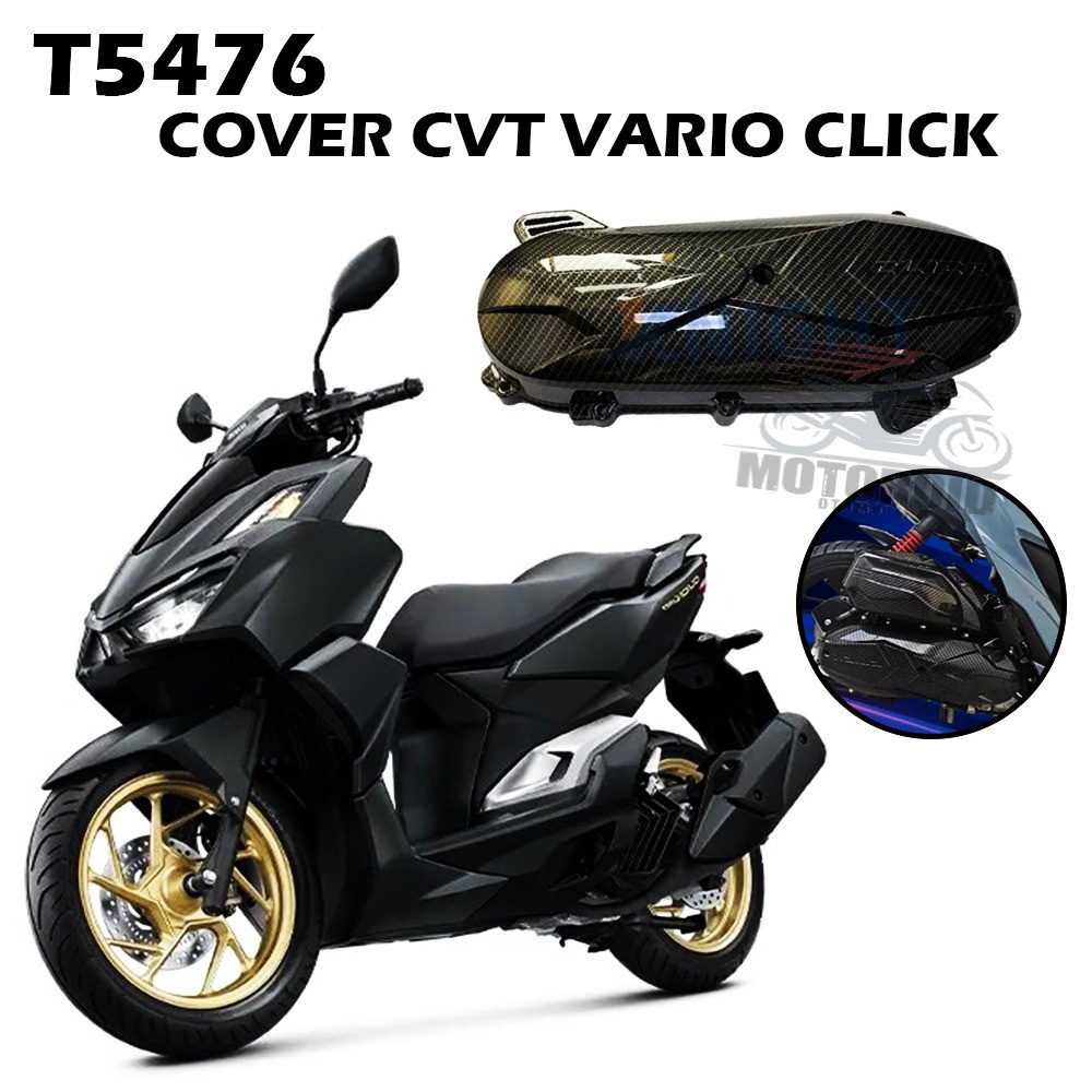 Cover Cvt Karbon Honda Vario New 125 150 Carbon Click 150 2018