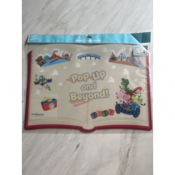 Toy Story placemat tatakan makan anak tokyo disneyland ORI