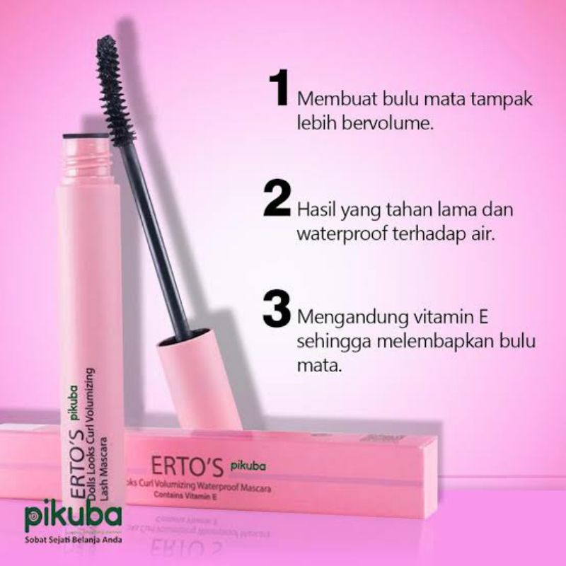 Mascara Ertos ERTO'S Dolls Waterproof Mascara