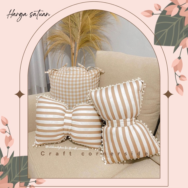 bantal sofa / bantal duduk / bantal kursi / bantal kursi sofa / bantal  pita