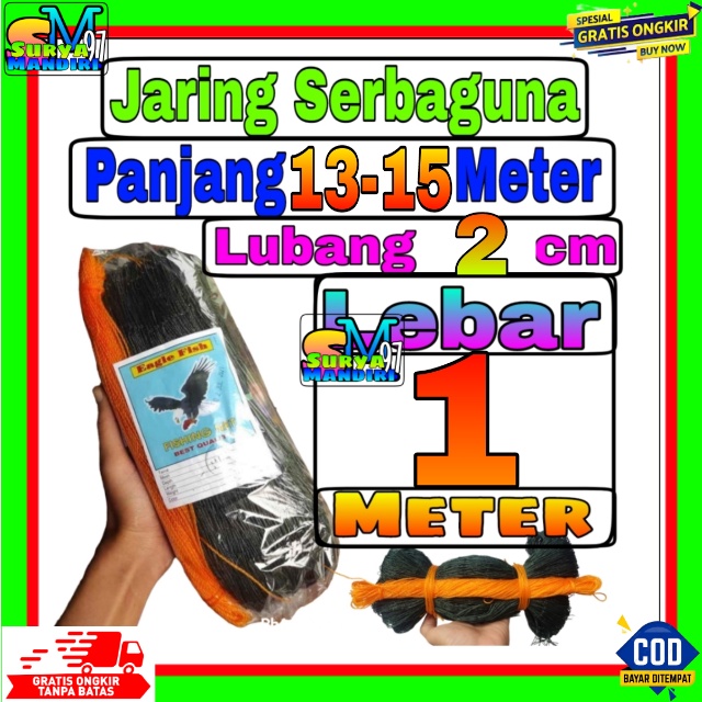 Jaring Pagar Ayam 1 meter / Jaring Lubang Kecil /Jaring Kandang /Jaring Burung / Jaring Taman