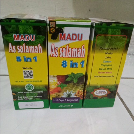 Madu Batuk As Salamah 8 in 1 | AsSalamah 8in1