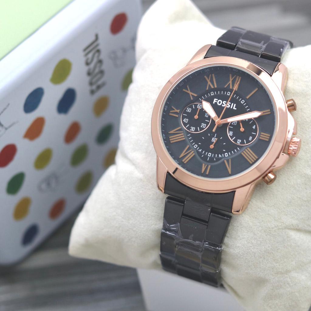 (BEST SELLER) JAM TANGAN PRIA FOXSIL 1805PW CHRONO AKTIF FREE BOX KALENG & BATERAI