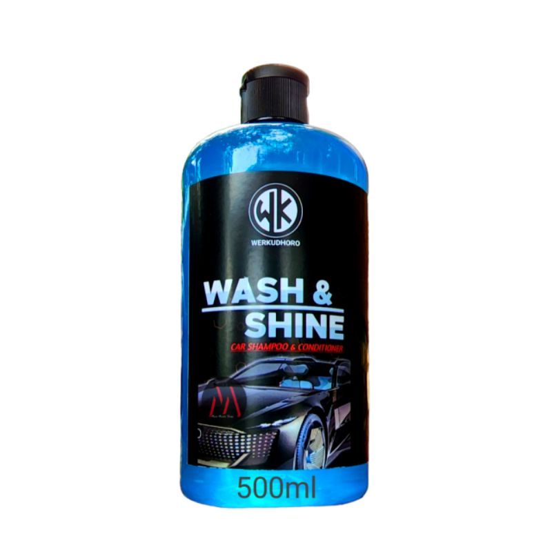 Shampo Mobil Motor Wash &amp; Shine / Biang Shampo Salju / Sabun Cuci kendaraan / Pengkilap Mobil