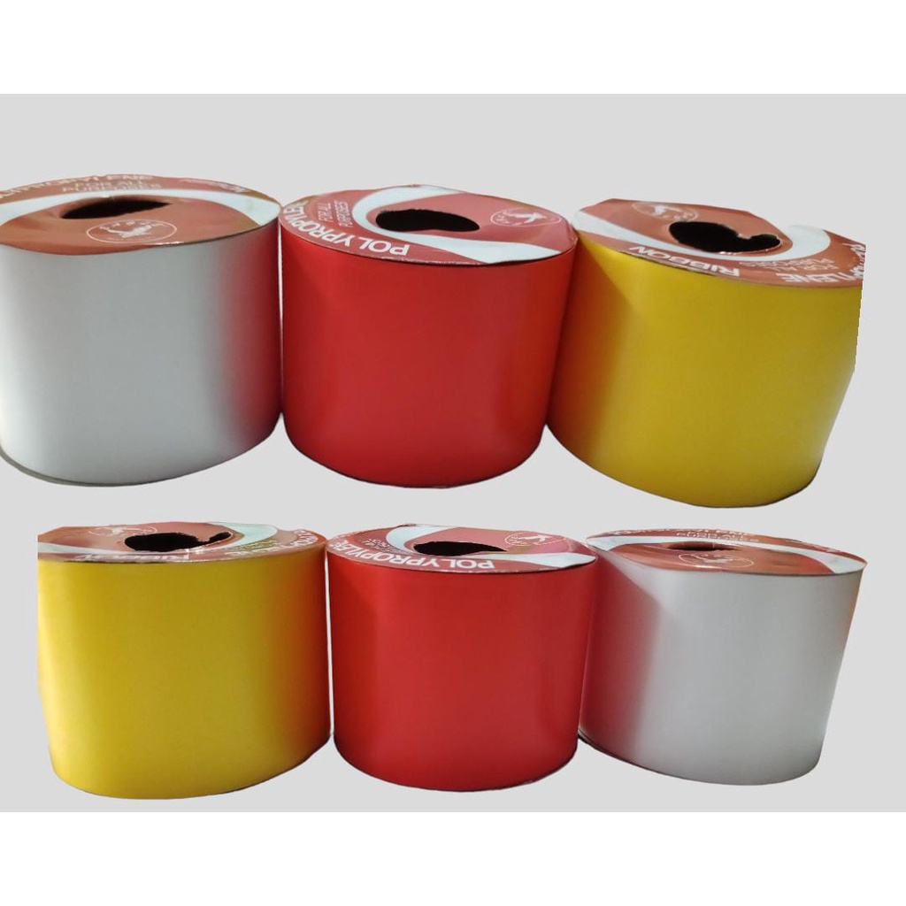 

Pita Kado besar / Pita Bunga box besar 3 inch / 7,62cm Per Roll