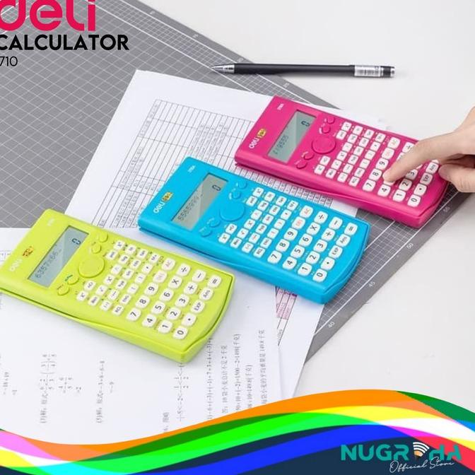 

KALKULATOR / CALCULATOR SCIENTIFIC DELI 1710A E8576TRB