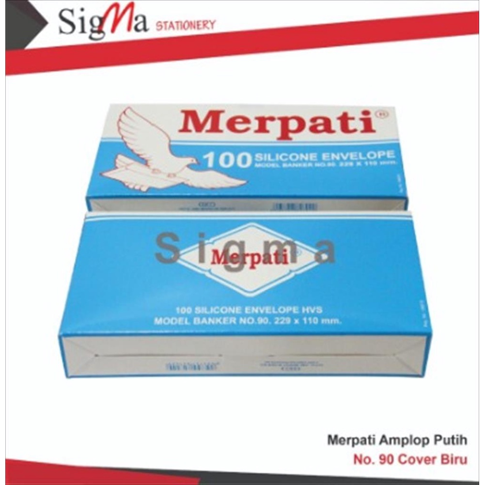 

(AtkSigma) Amplop Putih MERPATI No. 104 / No. 90