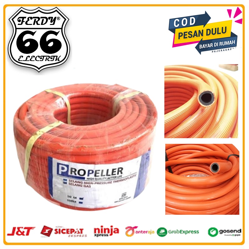 Selang Kompor Gas tekanan tinggi PROPELLER LPG HOSE SNI