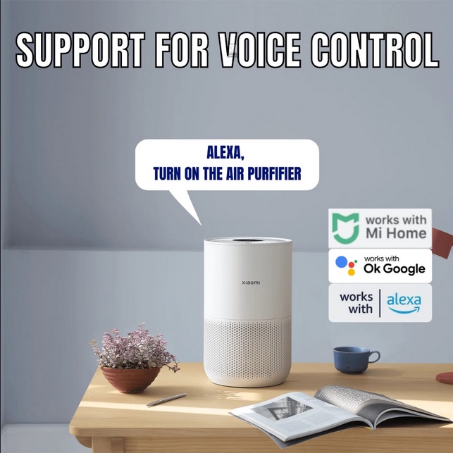 Air Purifier 4 Compact Oled Touch Screen Display