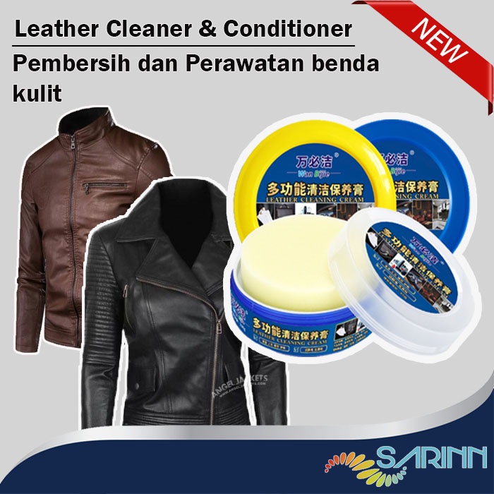 Semir jaket kulit pengkilap tas kulit perawatan tas dompet kulit kilap maksimal